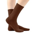 thumbnail image 2 of Dlentnea Kids Crew Socks Boys Girls Classics School Uniform Sports Breathable Casual Solid Color Sock, 2 of 5