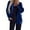 4#Blue, variant on Xingpeng Flannel Blazer with Sequin Lapel Women's Jacket Fall Winter Casual Long Sleeve Unique Work Office 2026 Green S