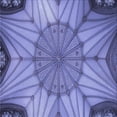 thumbnail image 1 of Ahgly Company Machine Washable Indoor Square Transitional Deep Periwinkle Purple Area Rugs, 5' Square, 1 of 7