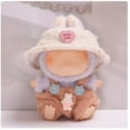 thumbnail image 6 of Clothes for Dolls, 3-Piece Clothes for 17cm Doll Set with Accessories – Includes Velvet Heart Hat, Mini Water Bottle, Pants (Doll Not Included), 6 of 7
