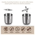 thumbnail image 4 of Detachable Electric Coffee Grinder Dry & Wet 2 in 1 Grass Nuts Herbs Grains ,Easy to Operate, 4 of 5