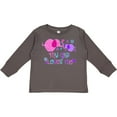 thumbnail image 3 of Inktastic My Gigi Loves Me- cute elephants Boys or Girls Long Sleeve Toddler T-Shirt, 3 of 5