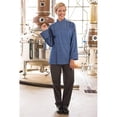 thumbnail image 1 of Uncommon Threads 4003-3401 Pantalon de Chef Ample Teint en Fil Gris Gabordine - TPsmall, 1 of 1