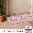 thumbnail image 3 of Pink Cow Milk Strawberry Pattern Door Rugs,Washable Non Slip Door Mats Indoor,Decorative Door Mats,Entry Mat Indoor for Entrance,Bedroom,Kitchen,Bathroom,16"x47", 3 of 6