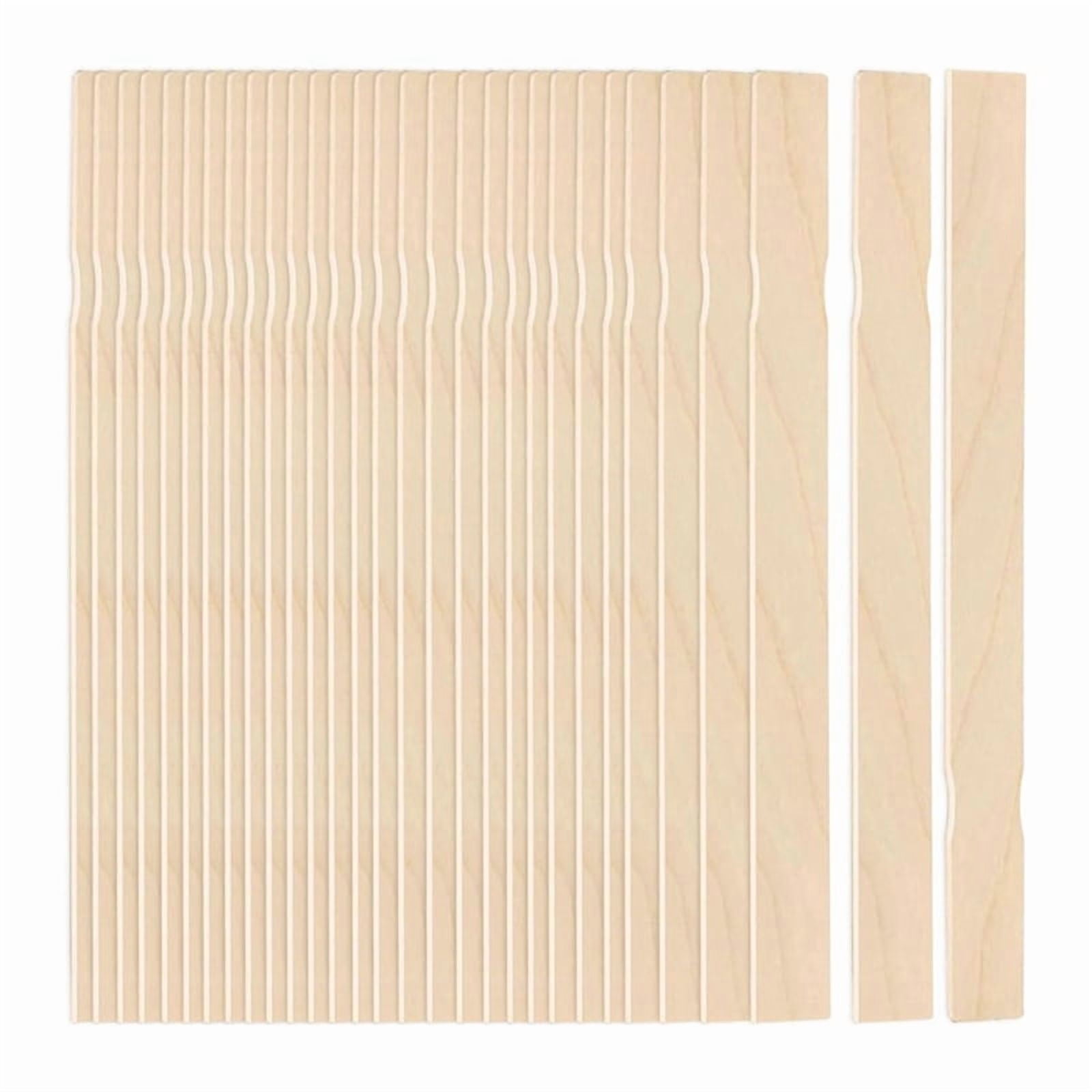240Pcs Paint Stir Sticks, 12 Inch Wooden Paint Stirrers for Mixing, Paint Sticks for Library Markers or Plant Labels