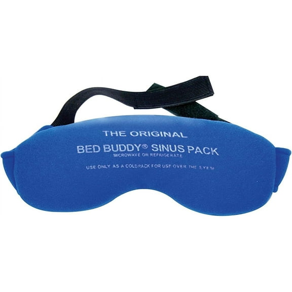 Bed Buddy Hot & Cold Sinus Pack with Strap Moist Heat Therapy