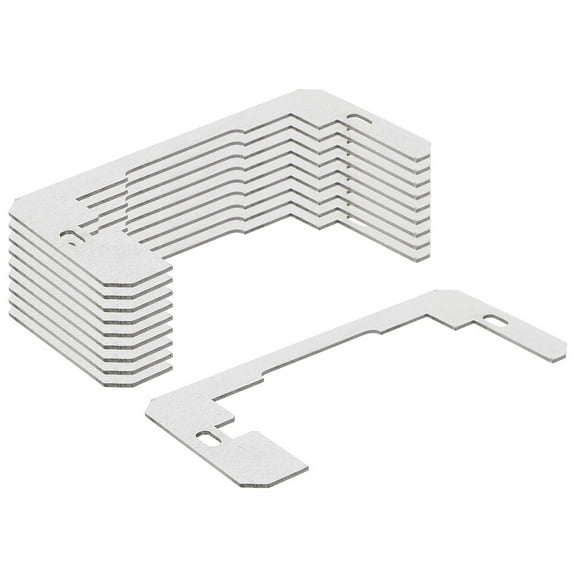 FOLOYORI Loose Plug Outlet Insert Galvanized Steel 20Pcs For Commercial Installation