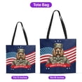 thumbnail image 5 of Happy Father's Day Honoring Veterans Cocker Spaniel in Army Uniform All Over Print 3D Canvas Tote Bag Cockers Dog Lover Gifts Reusable Handbag - 13007, 5 of 5
