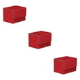 thumbnail image 4 of maskred Stylish and Secure Card Deck Storage Holder Organizer with Magnetic Closure TCG Display Red 3Set, 4 of 6