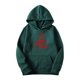 thumbnail image 1 of Sudadera con capucha para hombre, informal, con estampado navideño, de manga larga, tipo blusa, 1 of 5