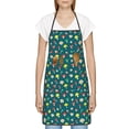 thumbnail image 3 of Rocae Mushrooms for Kitchen Aprons for Women Adjustable Cooking Kitchen Chef Apron for Men with Pockets, 3 of 7