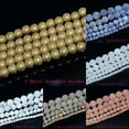 thumbnail image 3 of HOOUN 4mm 6mm 8mm 10mm Natural Frosted Matte Gemstones Round Loose Beads Jewelry 15"-12mm-37 Matte Yellow Tiger Eye, 3 of 3