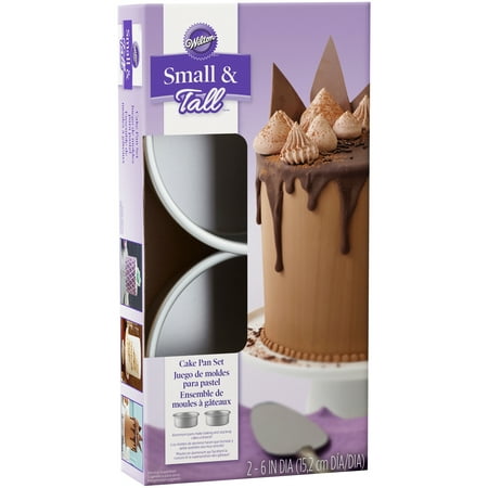 12 Inch Round Cake Plate - Wilton Decorator Preferred Cake Pans, 2-Pack, Round, 6