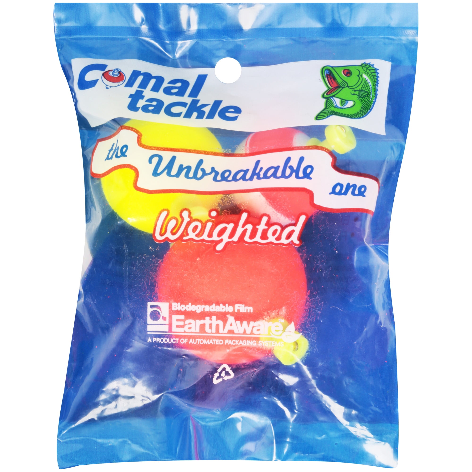 Comal Tackle Weighted Foam Snap-On Bobber, 3-Pack