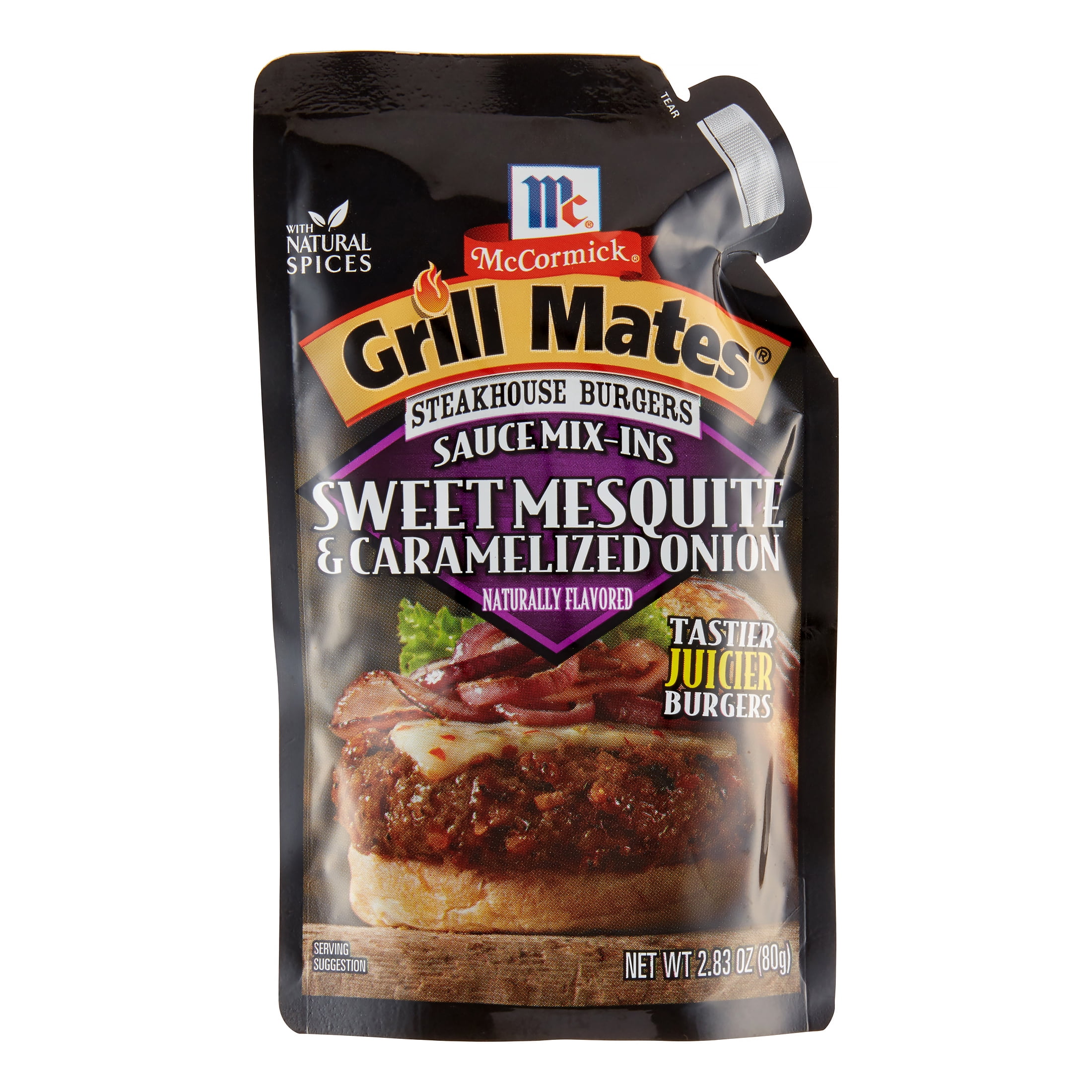 McCormick Grill Mates Steakhouse Burgers Sauce Mix-Ins Sweet Mesquite & Caramelized Onion... by Mccormick