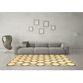 thumbnail image 3 of Ahgly Company Indoor Rectangle Trellis Brown Contemporary Area Rugs, 3' x 5', 3 of 4