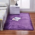 thumbnail image 1 of Area Rugs for Bedroom White Faux Fur Area Rug Furry Rugs 3x5Feet Fur Carpet Bedroom Carpet（91.5x153cm）, 1 of 1