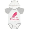 thumbnail image 3 of Inktastic Grandma's Little Princess Girls Baby Bodysuit, 3 of 5