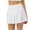 White, variant on Kilaqueen Women's Pleated Tennis Skirts with Shorts Mini Plaid Golf Skort High Waisted Cheer Athletic Workout Skater Skirt