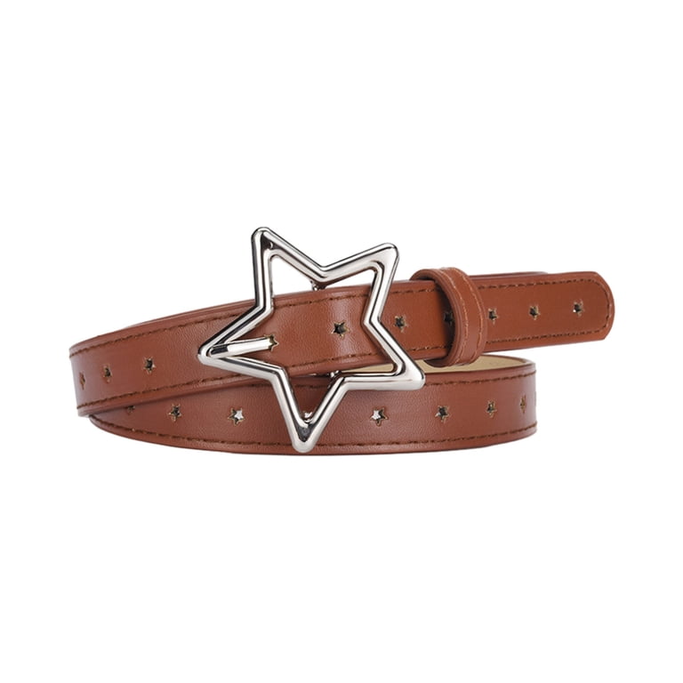 lanema Versatile Waist Belt with Alloy Star Buckle for Women  display picture 3