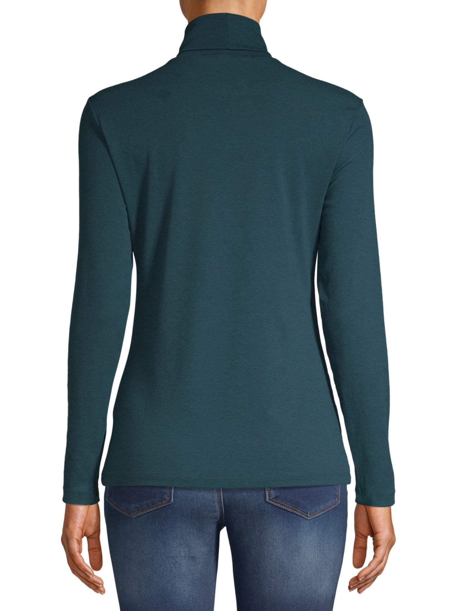 Time and Tru Women's Turtleneck Top 