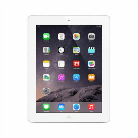 Restored Apple iPad 4th Gen with Retina Display 16GB, Wi-Fi 9.7in - White - MD513LL/A (Refurbished)