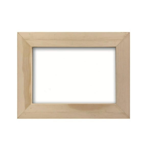 Wood Picture Frame for 4x6 Inch Photos Wall and Tabletop Unfinished Photo Frame for Adults Arts Crafts Painting Projects