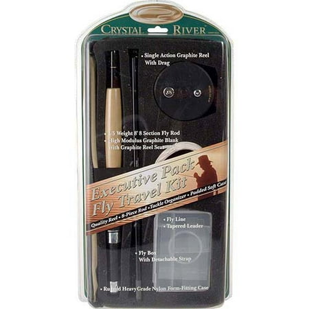 Crystal River Executive Pack 8' Fly Rod with Reel and Accessories
