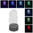 thumbnail image 4 of Colorful Touch Nights Lamp, 3D Dream Catcher Night Light Acrylic Soft Lighting Environmentally Friendly   For Birthdays, 4 of 8