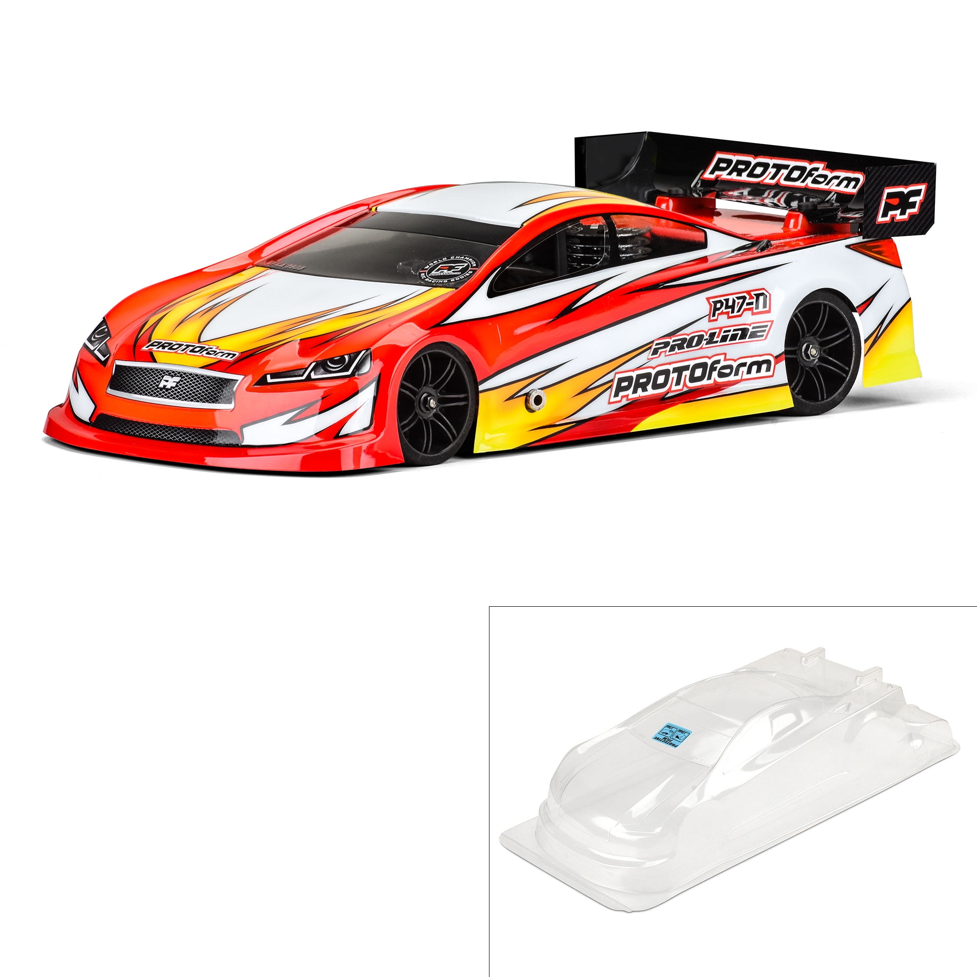 PROTOform Venturi GT Clear Polycarbonate Body, 1/10 190mm USGT Cab