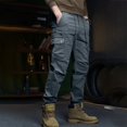 thumbnail image 6 of Awwp Mens Pants, Hiking Work Pants Outdoor Cargo Casual Sports Trousers Pants for Men Grey XXL, 6 of 6