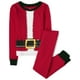 thumbnail image 1 of Conjunto de pijama The Children's Place para bebés y niñas, traje de Papá Noel, algodón, 1 of 2