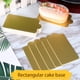 thumbnail image 5 of Inteprter Paquete de 100 tablas para Base de pastel, Mousse, Cupcake, de cartón, bandeja de decoración cuadrada, Bar, panadería, cocina, Mostrada Inteprter HA066532-00, 5 of 6