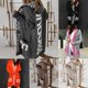 thumbnail image 3 of Cardigan Hooded Letter Sweater Coat Long Sleeve Pockets Solid Color Outwear, 3 of 8