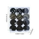thumbnail image 3 of Christmas Decorations 12 Piece Flocked Christmas Balls Christmas Decoration SetMultiple Styles Of Christmas Tree Decorations Can Also Be Used For Other Party, 3 of 6