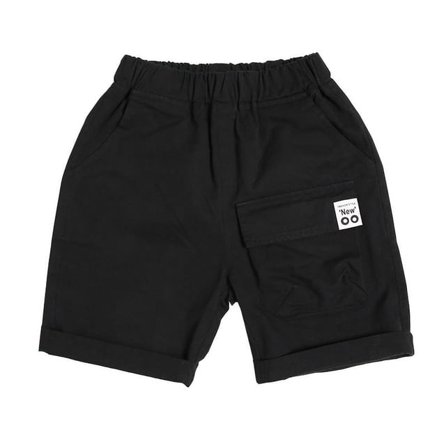 Pantalones cortos para niños, pantalones de verano para niños, pantalones de estilo coreano para niños de talla mediana y grande, pantalones casuales deportivos de verano finos y sueltos