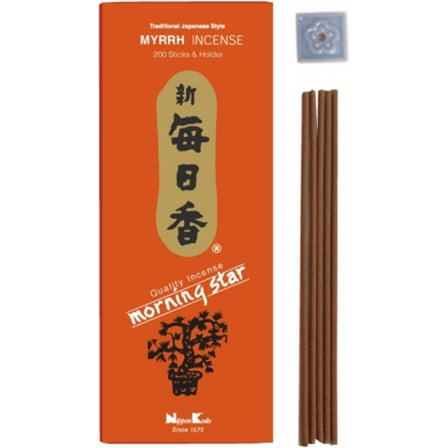 Nippon Kodo Morning Star Myrrh Incense, 200 Sticks