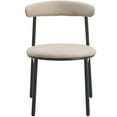 thumbnail image 2 of LeisureMod Lume Collection Modern Dining Chair in Dark Toupe, 2 of 10