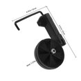 thumbnail image 2 of HAMPPLIES 4 Pcs Roues Auxiliaires de Vélo Chariot de Magasinage Roues de Remplacement Noir, 2 of 8