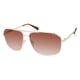 thumbnail image 1 of Gafas de sol Kenneth Cole Navigator con montura dorada, lentes degradadas de 62 mm, 1 of 2
