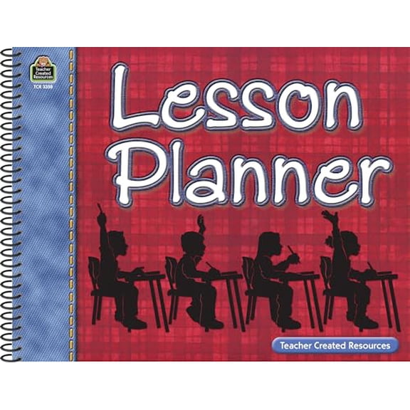 Pre-Owned Teacher Created Resources Lesson Plan Book, 9781420633580, 1420633589, Paperback,