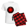 thumbnail image 5 of CafePress - HAL 9000 Eye Women's Light Pajamas - Women's Short Sleeve Print T-Shirt and Pants Light Cotton Pajama Set, 5 of 7