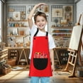 thumbnail image 2 of Kids Artist Aprons for Painting Waterproof Art Apron with Pockets for Kids Painting Cooking Baking Gardening Play Activities Children Craft Apron Adjustable Neck Tie Easy Clean, 2 of 5