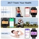 thumbnail image 4 of Rastreador de llamadas y actividad física Smartwatch Paukila de 1,85 pulgadas IP68, 4 of 8