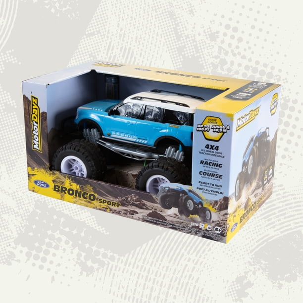 MotorDayz 1:16 Scale RC Ford Bronco 4x4 Remote Control SUV, Teal