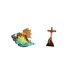 thumbnail image 5 of Figura De Caracola De Cristal, Animal Marino, Arte Decorativo, Artesanía, Estatua, Adorno Y Escultura De Jesús, Estatua Decorativa De La Santa Madre María, Religiosa, Católica, Para El, 5 of 8