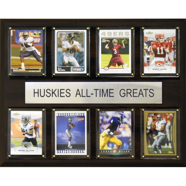 Placa C&I Collectables Tarjetas Coleccionables de los Washington Huskies