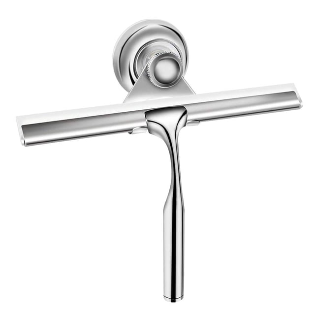 Escurridores de ducha de acero inoxidable con gancho de ventosa, escurridores de ventana para limpiaparabrisas de espejo de baño, limpieza de cristales de ventanas oso de fresa Hogar