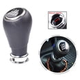 thumbnail image 1 of 1PC 6+R Speed Gear Knob Leather Plastic Black For Honda For CR-V 2006- 2011 III Gen Car Decor Fashion, 1 of 11