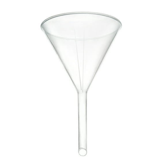 Filter Funnel, 5.7" - Polyethylene Plastic - Resistant to Acids & Alkalis - Great for Laboratory, Classroom or Home Use - Eisco Labs